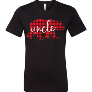 Men Christmas Buffalo Plaid Shirt Small